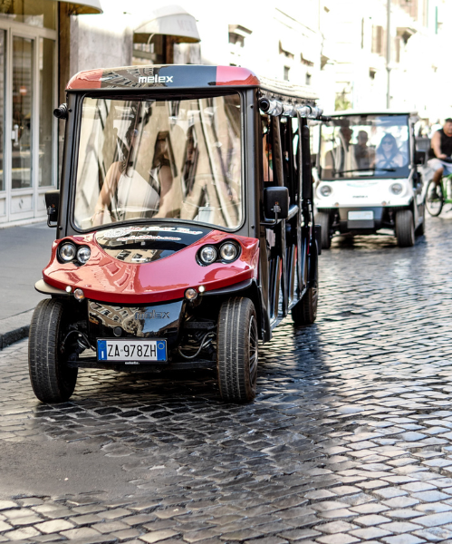 golf cart tour rome