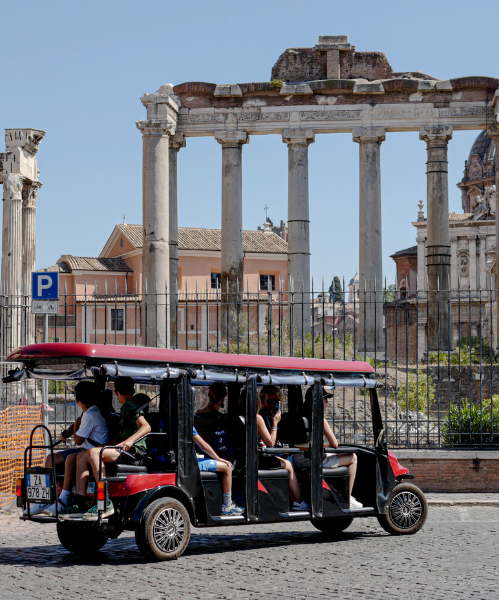 golf cart tour
