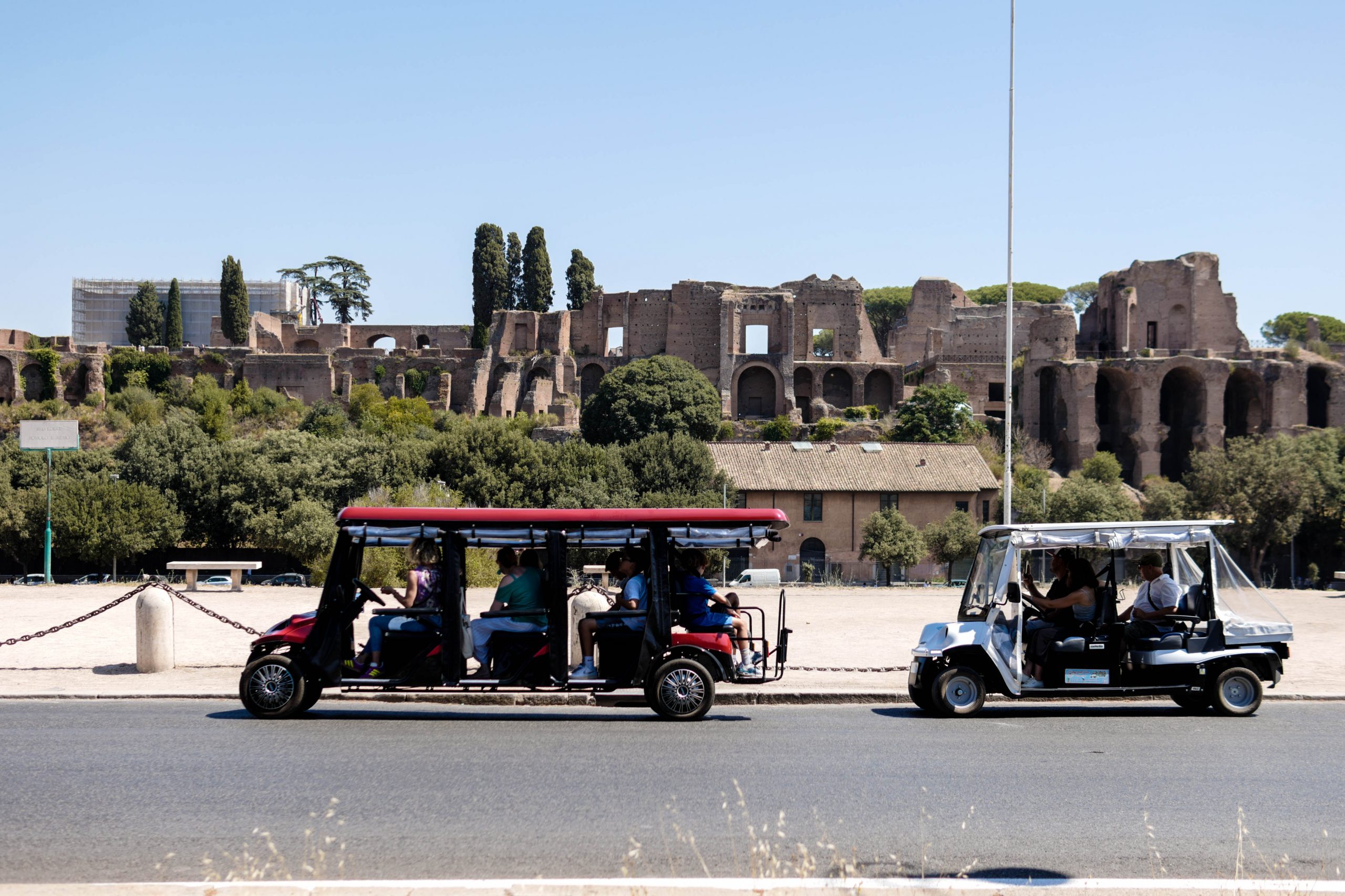 GCT davanti Palatino