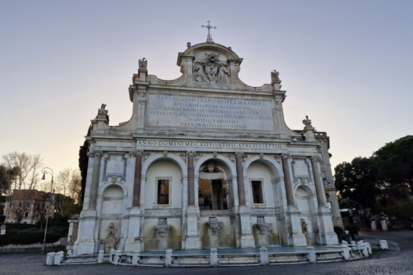 fontanone - rome city tour