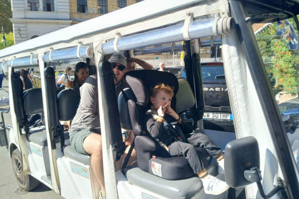 golf cart tour - kids friendly