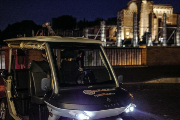 rome by night - golf cart tour